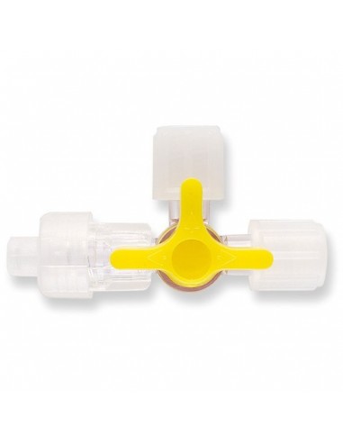 Three way stopcock without extender
