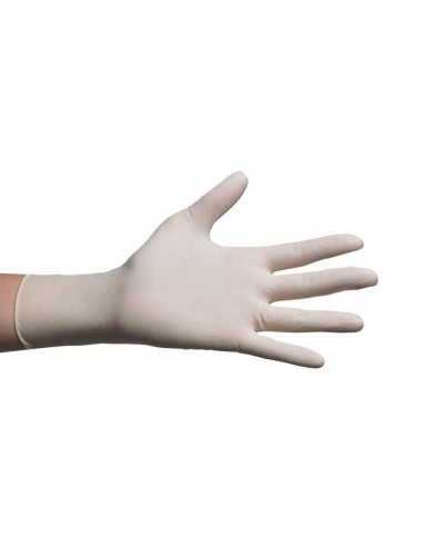 Examination gloves powder free latex size S 100 unit box