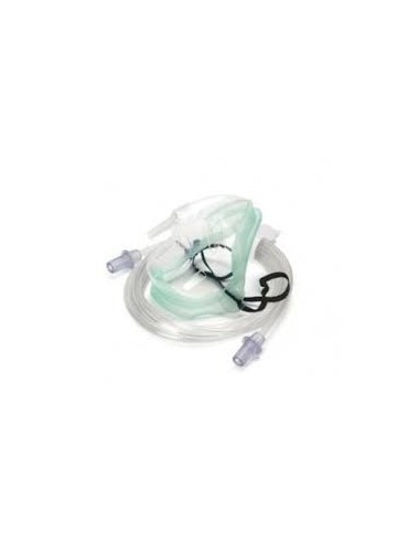 Oxygen mask pediatric with 2.1 m tubing