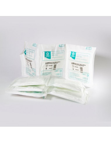 Gauze sterile 20 x 40 cm 15 thread 5 unit packet 125 packet box