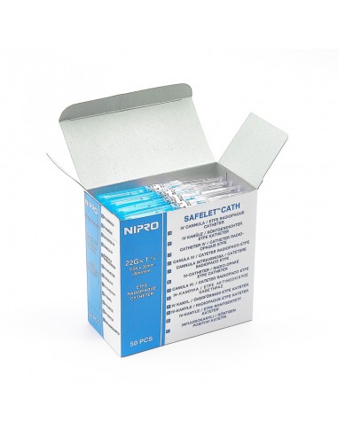 IV catheter peripheral 22G 50 unit box