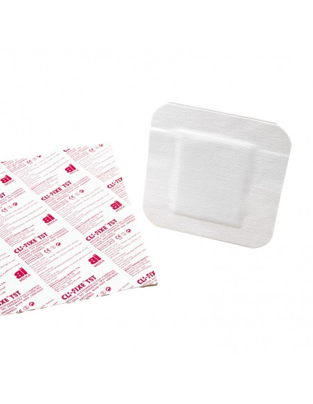 Adhesive dressing absorbent 10 x 10 cm 80 unit box