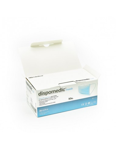 3 LAYERS IIR SURGICAL MASK WITH RUBBER BANDS,...