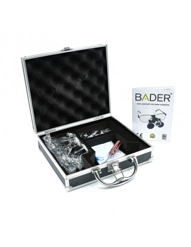 Lupa gafa binocular 3.5x Bader