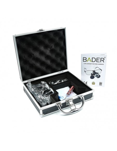 Lupa gafa binocular 3.5x Bader