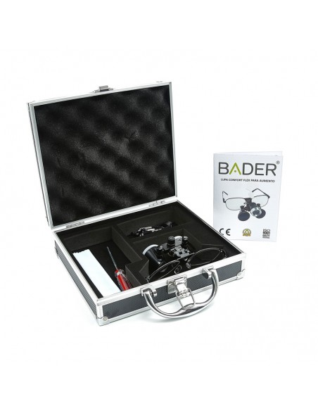 Lupa gafa binocular 3.5x Bader