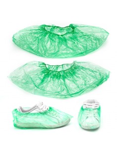 Shoe cover plastic green...