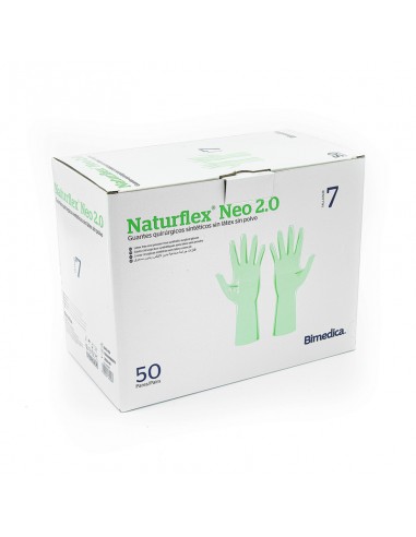 Surgical gloves size 7 latex free and powder free 50 pair box