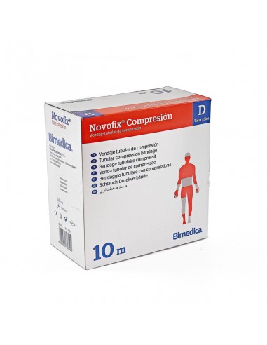 Tubular bandage compression elastic Novofix 25 m size D