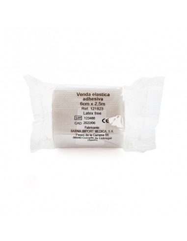Adhesive bandage elastic 6 cm x 2.5 m