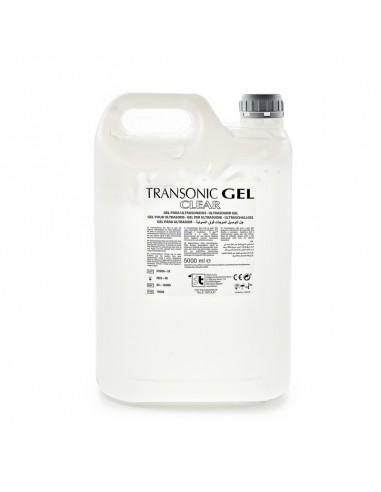 Ultrasound gel colorless flexible container 5 l