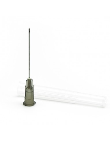 Hypodermic needle 22G 0.7 mm x 30 mm 100 unit box black color