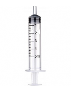Three piece syringe 5 ml...