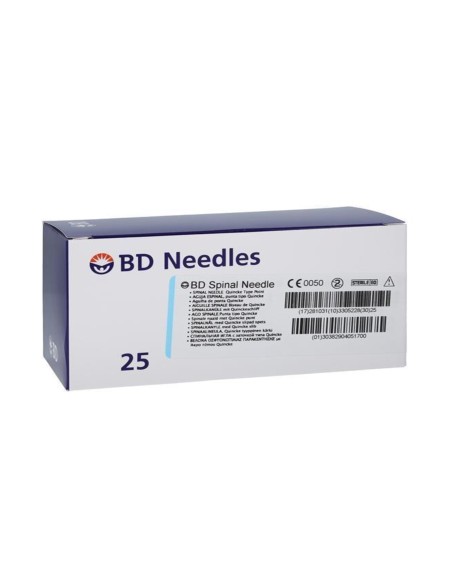 Quincke spinal needle 25g 3 1/2 25 unit box