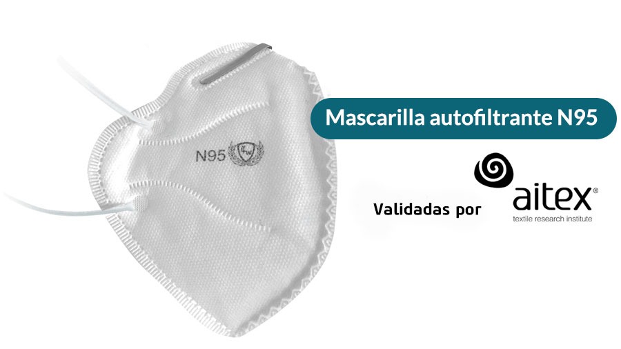 Aitex certifica las Mascarillas N95 de Safadifarma